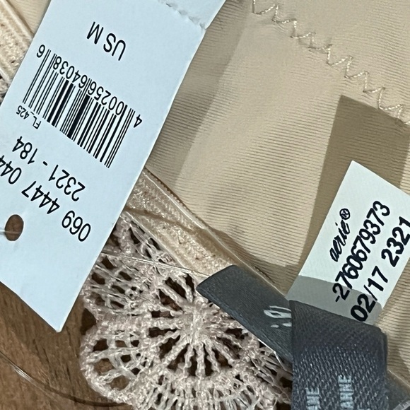 Aerie Floral Lace Racerback Bralette Soft Peach / Nude - Picture 12 of 13